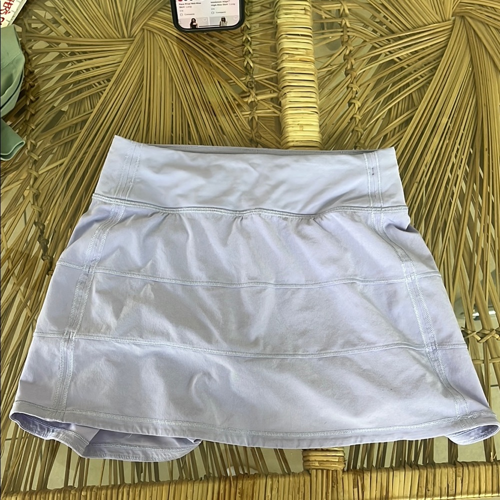 Women’s Lululemon Pace Rival Lilac Skort in size 0